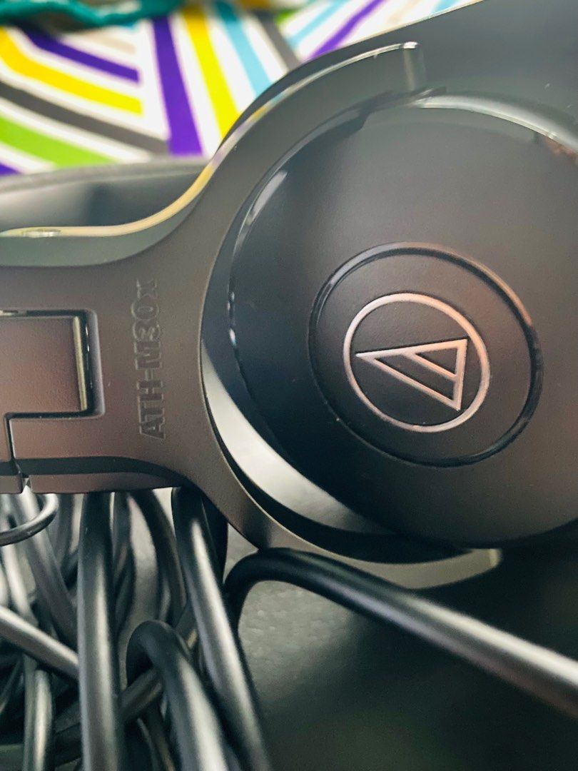 Audio Technica ATH-M30x (Category: Headphones & Headsets) located in Calumpit. Submitted by thisisforyouu (Listing ID 1392203259, Image 2). Description: RFS: Decluttering Audio-Technica ATH-M30x Professional Monitor Headphones Actual photo posted. No box. Loc: Calumpit, Bulacan.