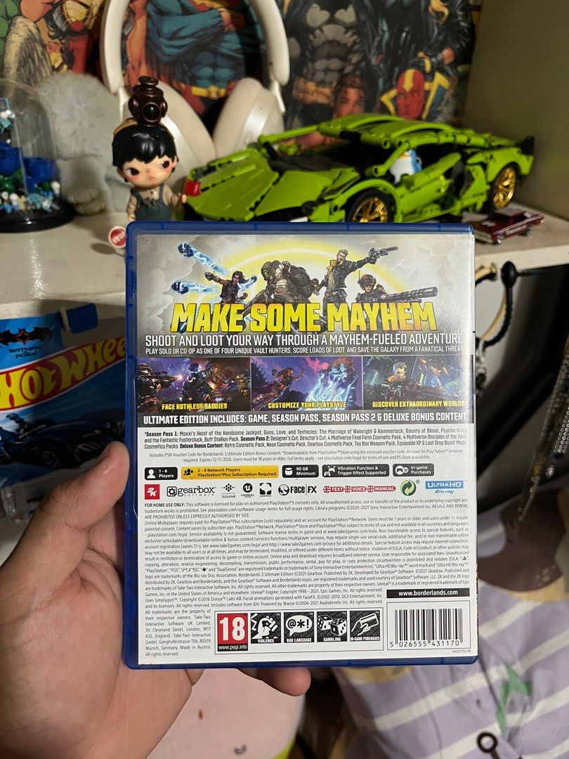 Borderlands 3 (ultimate edition) PS5 (Category: PlayStation) located in General Trias. Submitted by declutterwithdap (Listing ID 1392119697, Image 2). Description: Borderlands 3 (ultimate edition) for PS5 📍 General trias, Cavite.