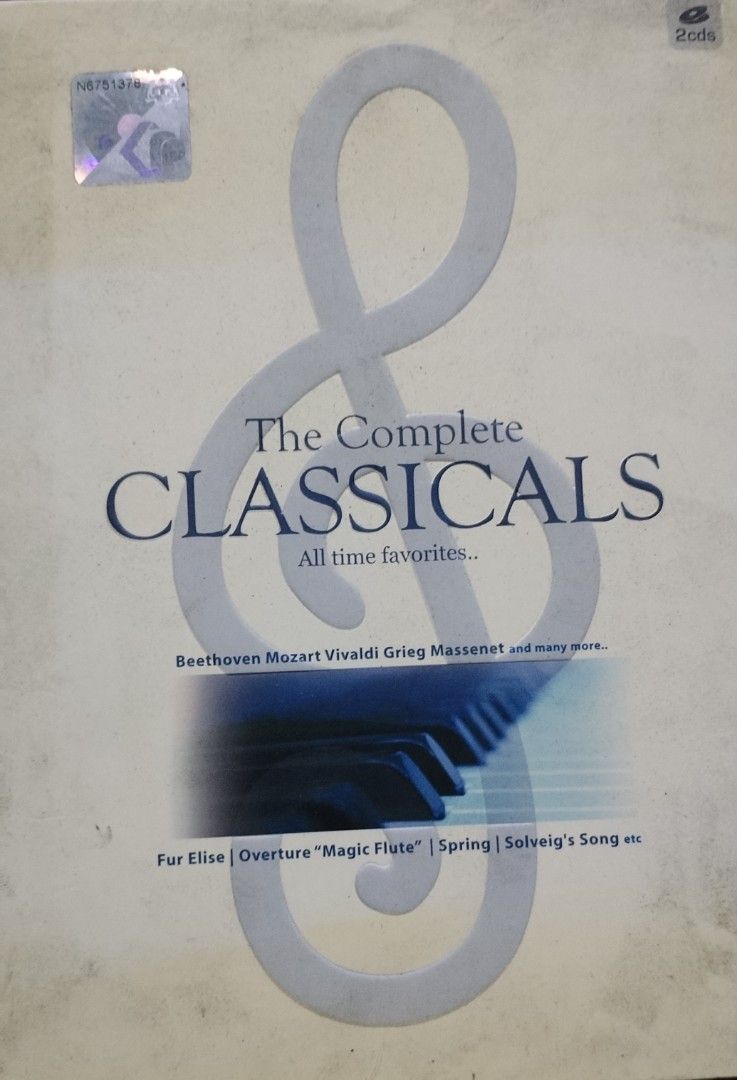 Cd The Complete Classicals 2disc (Category: CDs & DVDs) located in Batu Pahat. Submitted by NoorComputer (Listing ID 1392223091, Image 1). Description: Cd The Complete Classicals 2disc Berminat call pm wassap 0139975480.