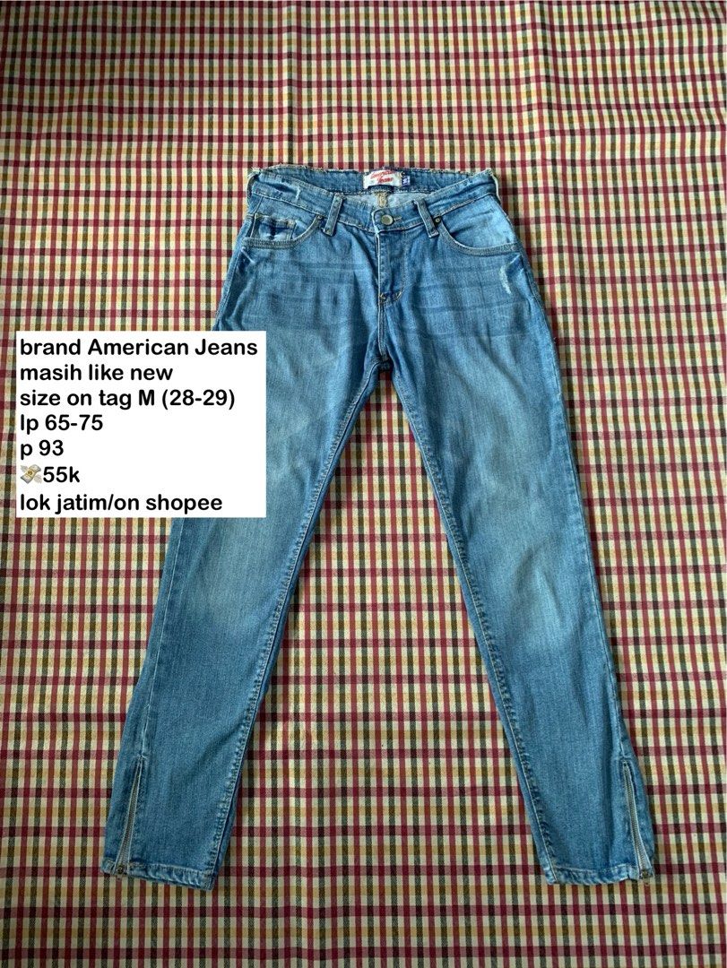 Celana Jeans Americano Jeans Celana Jeans Panjang Brand American
