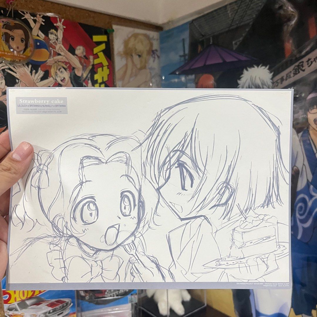 Code Geass | Official Art sheets | Lelouch Nunally Kallen, Hobbies ...