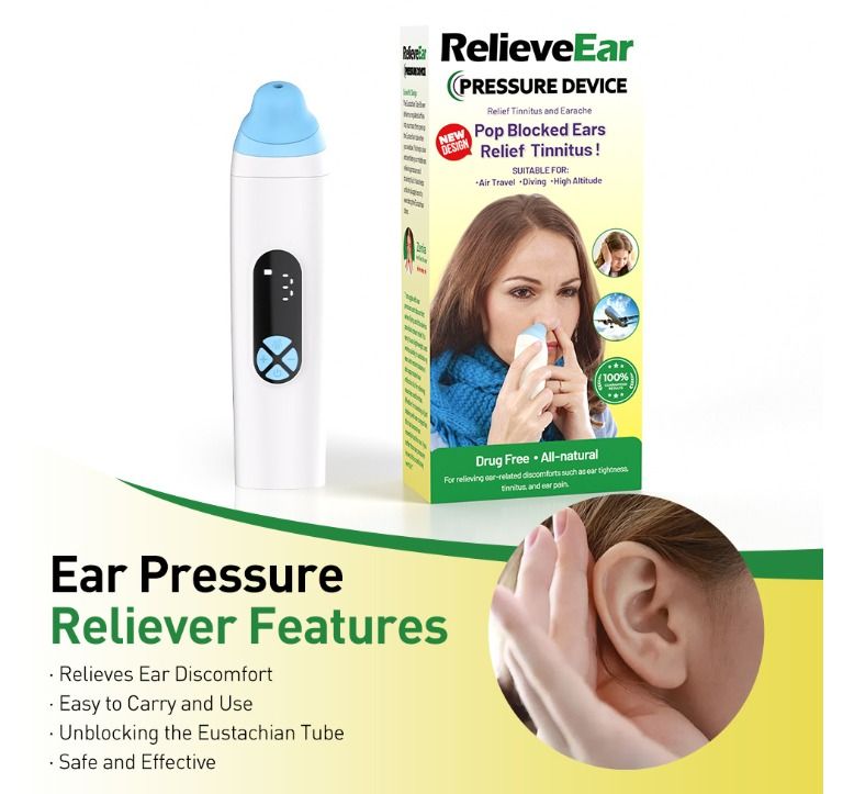 Ear Pressure Reliever Unblock Eustachian Tube Ear Pressure Relief ...
