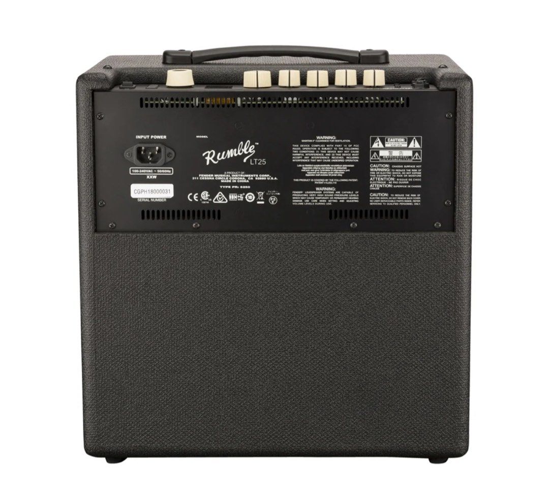Fender Rumble LT25 Bass Amplifier63825887551489112