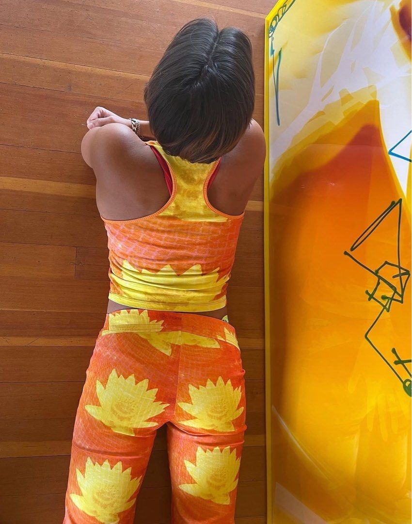 Gimaguas x Lea Colombo Pants (Category: Other Bottoms) located in Las Pinas. Submitted by themadcaplaughs (Listing ID 1392162326, Image 3). Description: 🌺 Gimaguas x Lea Colombo Pants 🌺 Used once size XS .