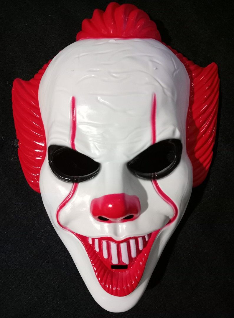 It Pennywise Mask (Category: Western Merchandise) located in Quezon City. Submitted by meowskara (Listing ID 1392133239, Image 1). Description: Pick up: Quezon City, thru Lalamove or Grab to be booked by buyer. Brand New. NO JOY RESERVERS. Legit and asap buyers only. PM for details and for faster transaction. Thank you.😊🍀.