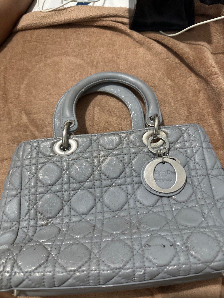Lady Dior bag (Category: Luxury Bags & Wallets) located in Marikina City. Submitted by purplestash28 (Listing ID 1392237259, Image 1). Description: pre loved lady dior bag NGA.