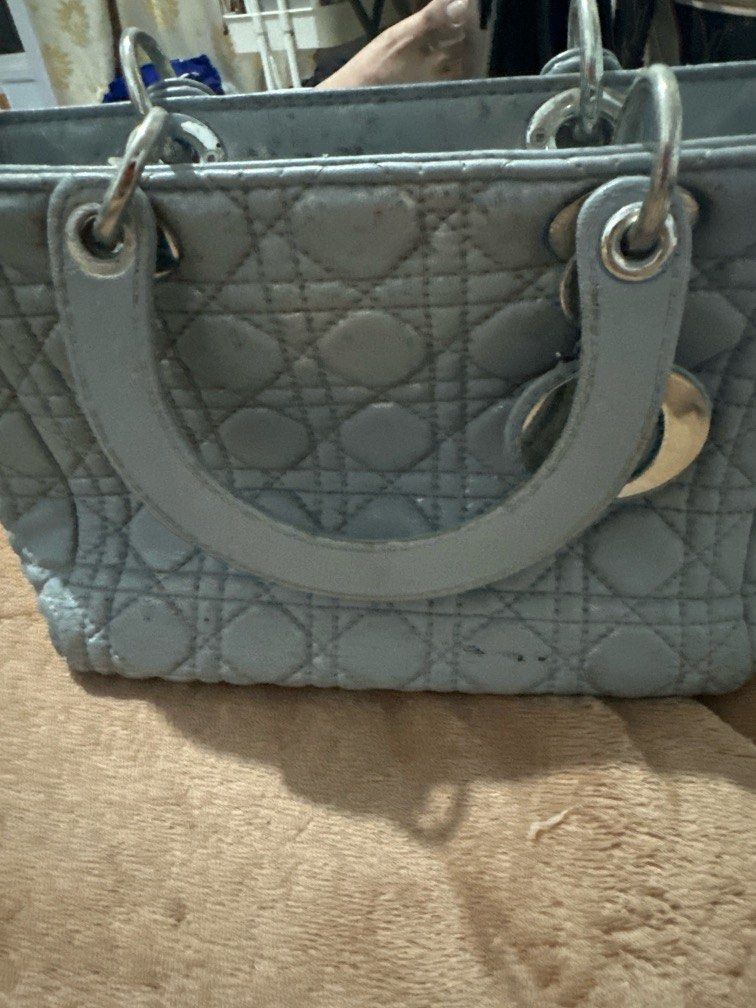 Lady Dior bag (Category: Luxury Bags & Wallets) located in Marikina City. Submitted by purplestash28 (Listing ID 1392237259, Image 2). Description: pre loved lady dior bag NGA.
