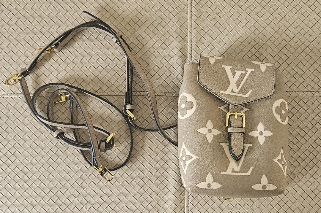 LV Backpack/Sling (Category: Luxury Bags & Wallets) located in Manila. Submitted by maria28isabelle (Listing ID 1392165961, Image 3). Description: Decluttering! ✔️ Almost new! ✔️Received as a gift from US! MOP: BDO/GCASH Shipping via J&T INTERESTED PM ME!.