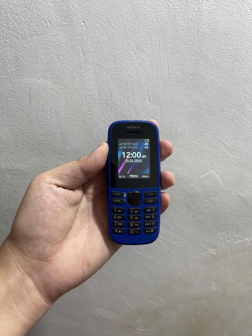 Nokia 105 2019 model (Dual Sim) (Category: Early Generation Mobile Phones) located in Manila. Submitted by apple_siri (Listing ID 1392171277, Image 2). Description: 900 each Dual sim may earphone plug for radio, charging Pin nito is micro usb na same ng android .