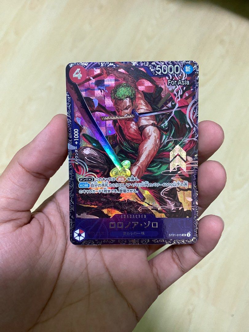 One Piece Tcg Flagship Top 8 Zoro (ST21015), Hobbies & Toys, Toys