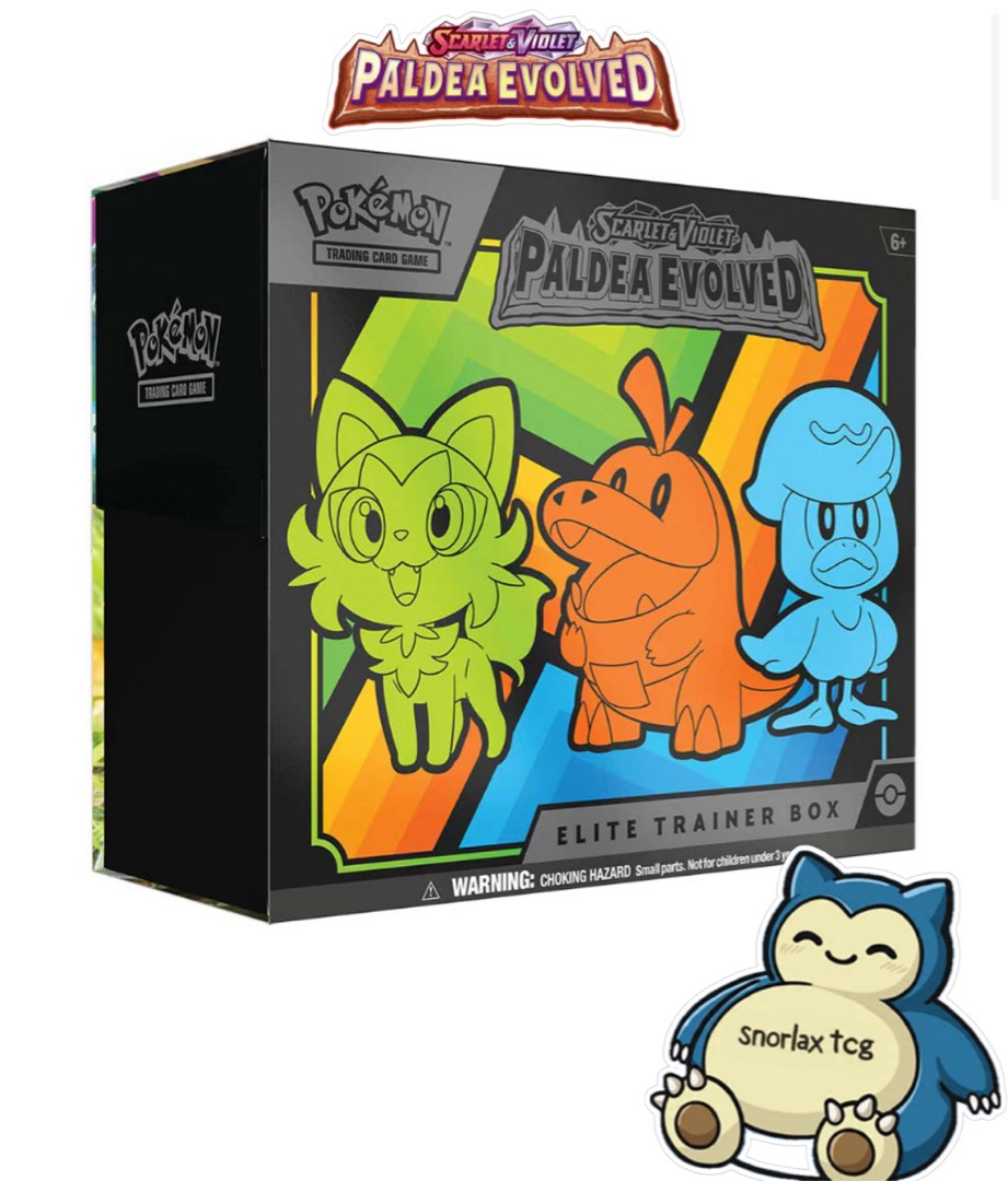 [READY STOCK] Paldea evolved Elite Trainer Box ETB|Pokemon 151 ...