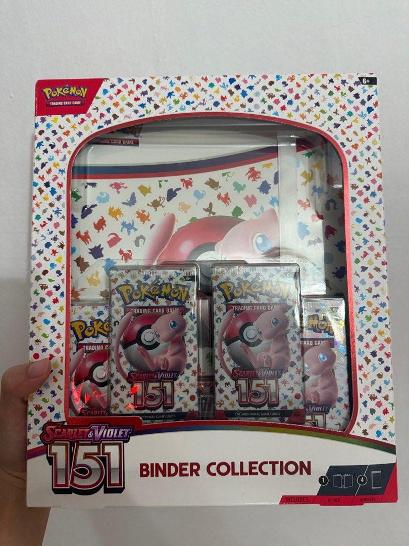 Sealed] Pokemon Scarlet & Violet 151 Binder Collection, Hobbies & Toys,  Toys & Games on Carousell