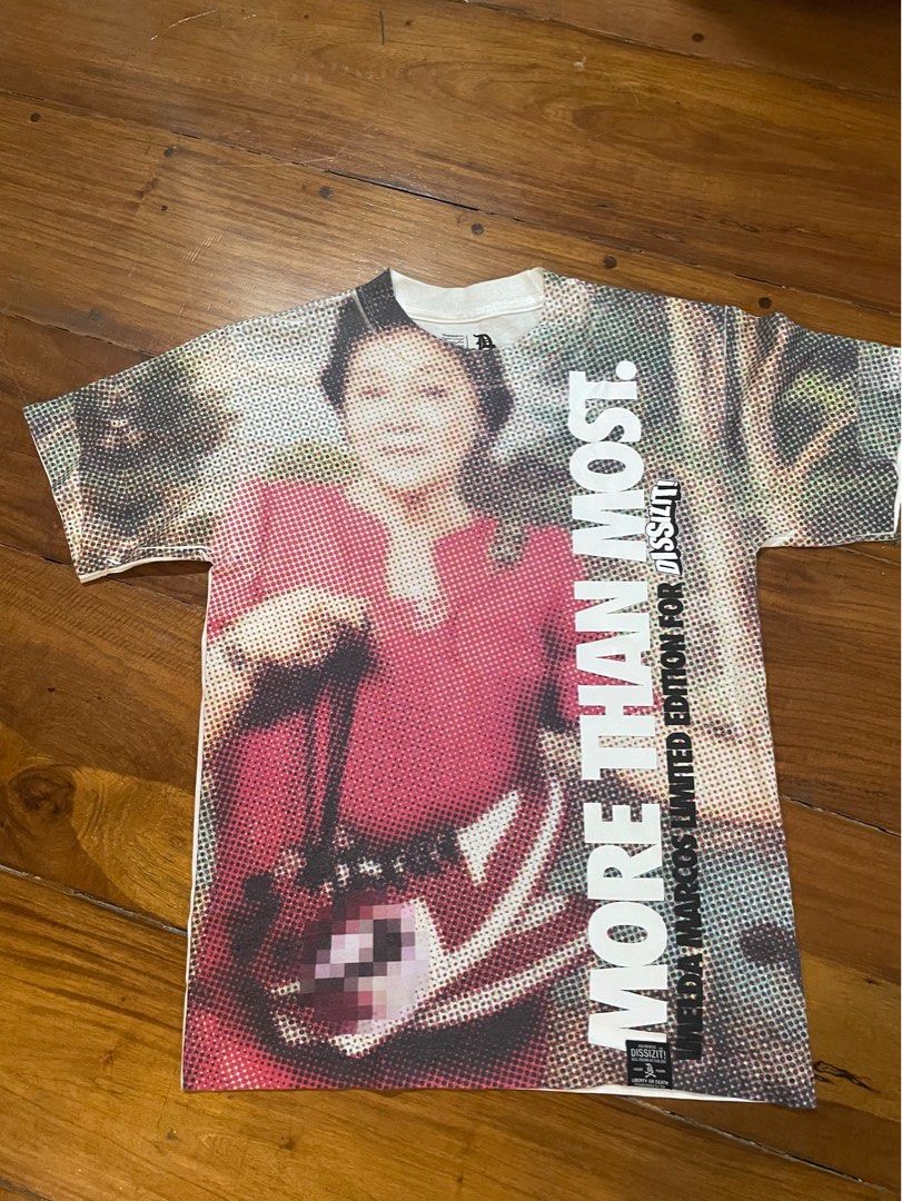 Rare Imelda Marcos “Dissizit” Shirt (Category: Tshirts & Polo Shirts ) located in Angono. Submitted by marketplacesellerph610 (Listing ID 1392238971, Image 1). Description: Rare nowadays! Size SM 3,999.