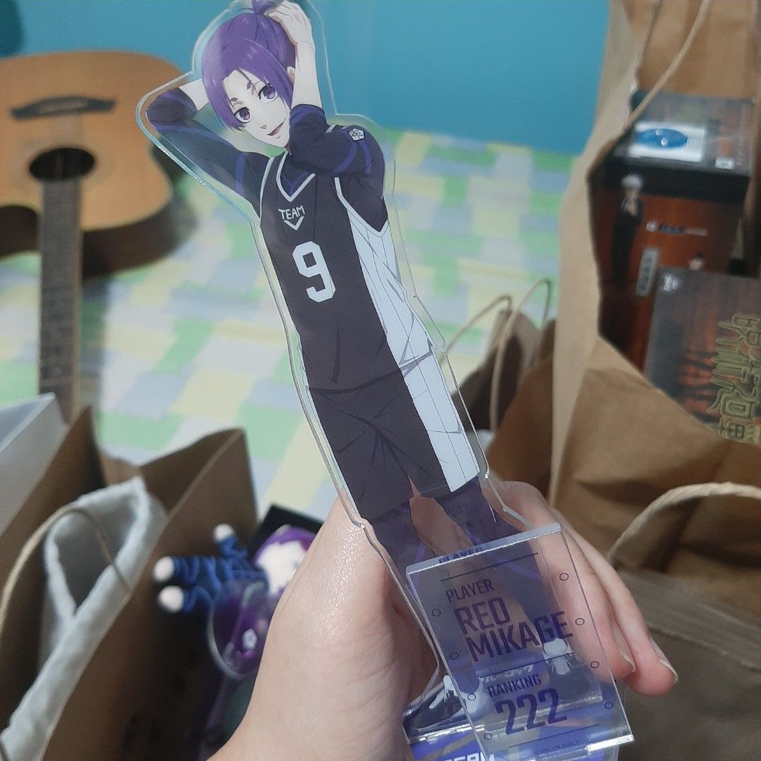 reo mikage blue lock acrylic stand (Category: Character Goods) located in Caloocan City. Submitted by yaoizzy (Listing ID 1392202034, Image 2). Description: 500 each.