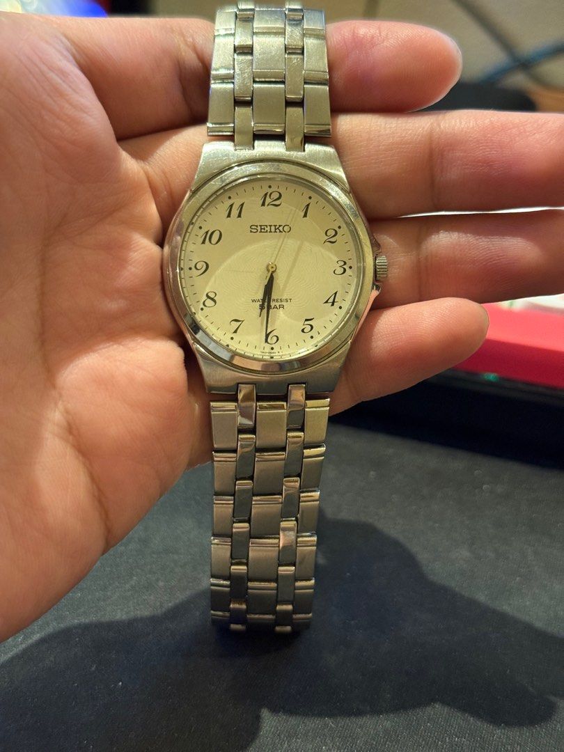 Seiko Spirit 7N01-0EH0 (Category: Men's Watches) located in Quezon City. Submitted by rpwhat (Listing ID 1392221785, Image 1). Description: PRX Alternative!! Seiko Spirit 7N01-0EH0 - Fully Functional - Accurate Time - Clean Dial - Integrated Bracelet - New Battery - All original Issues - Minimal Scratches.