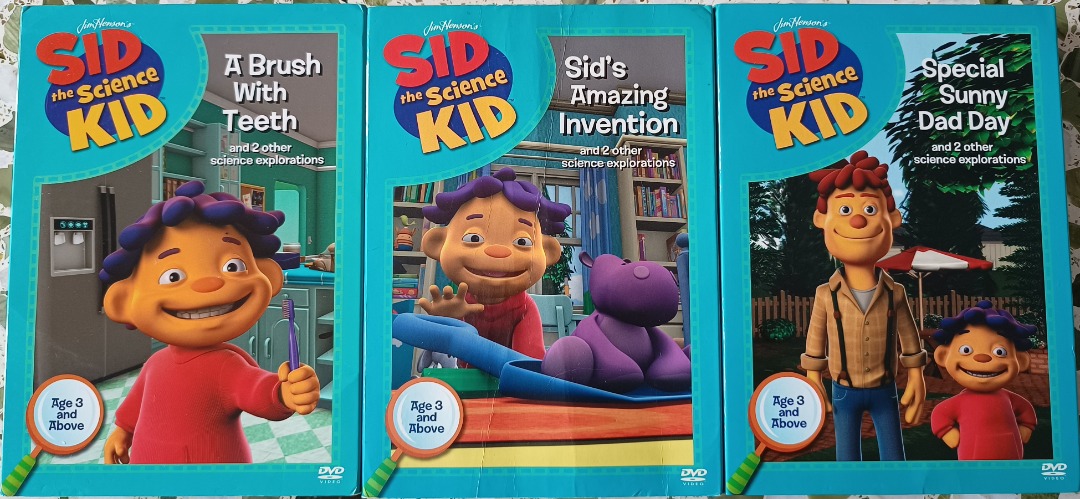 Sid the Science Kid DVD Set, Hobbies & Toys, Music & Media, CDs