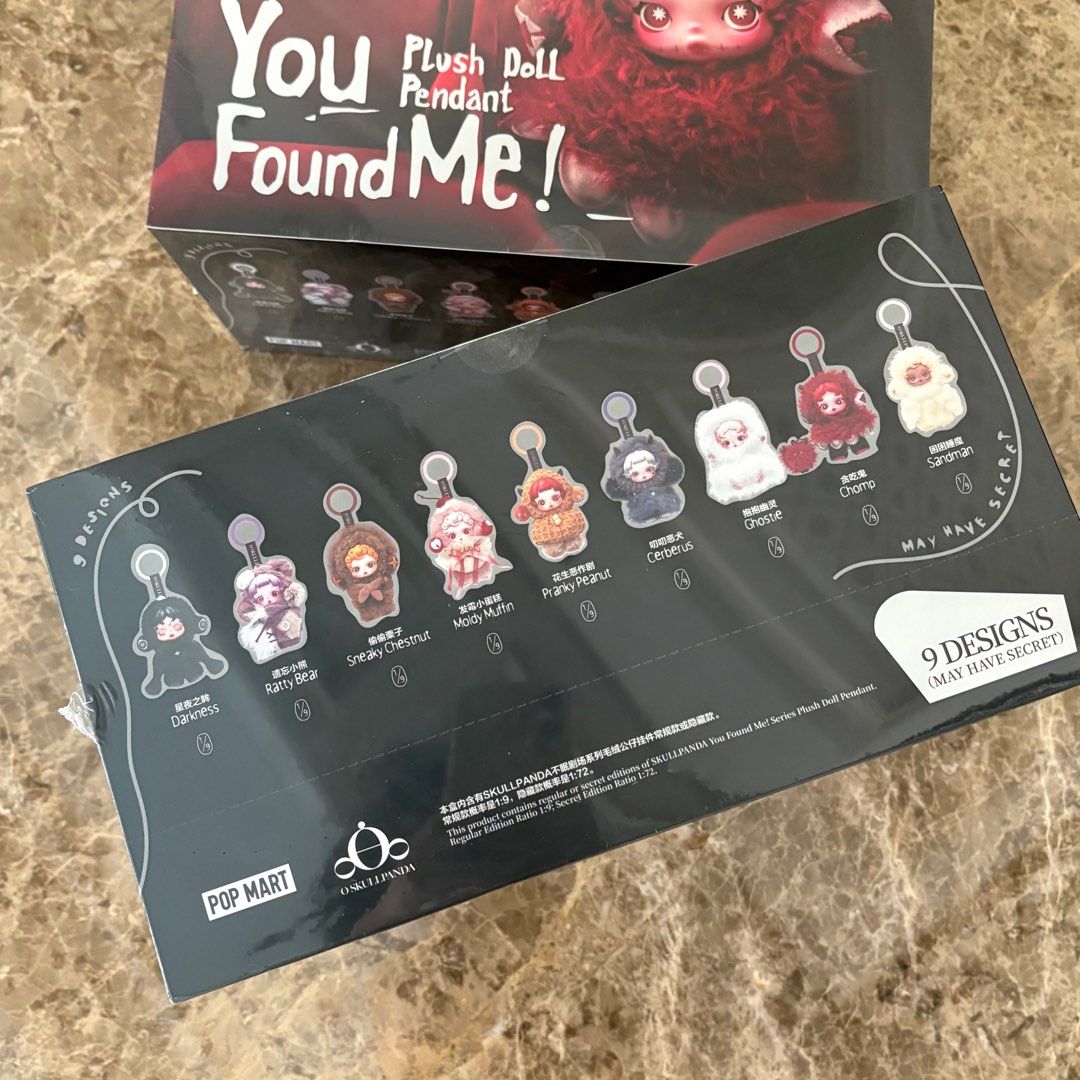 スカルパンダskullpanda v3 You Found Me! シークレット SKULLPANDA You Found Me! シークレット Pop Mart SKULLPANDA
