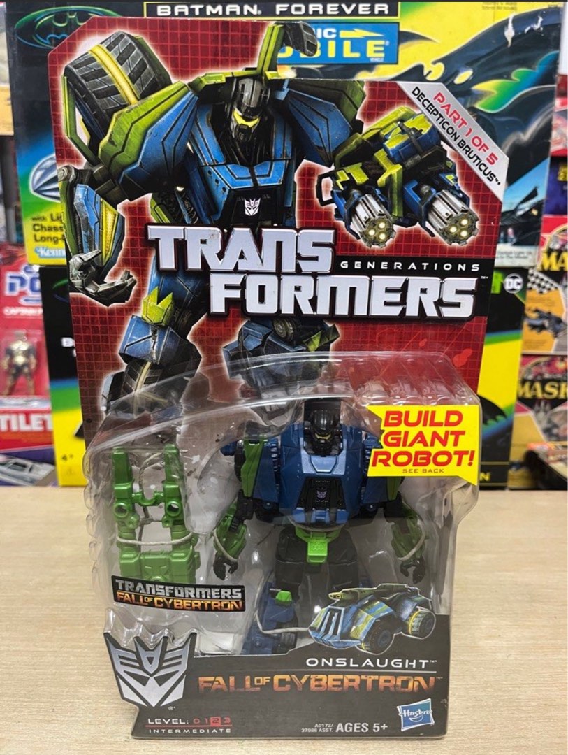 TRANSFORMERS FALL OF CYBERTRON ONSLAUGHT (Hasbro, 2012), Hobbies & Toys ...