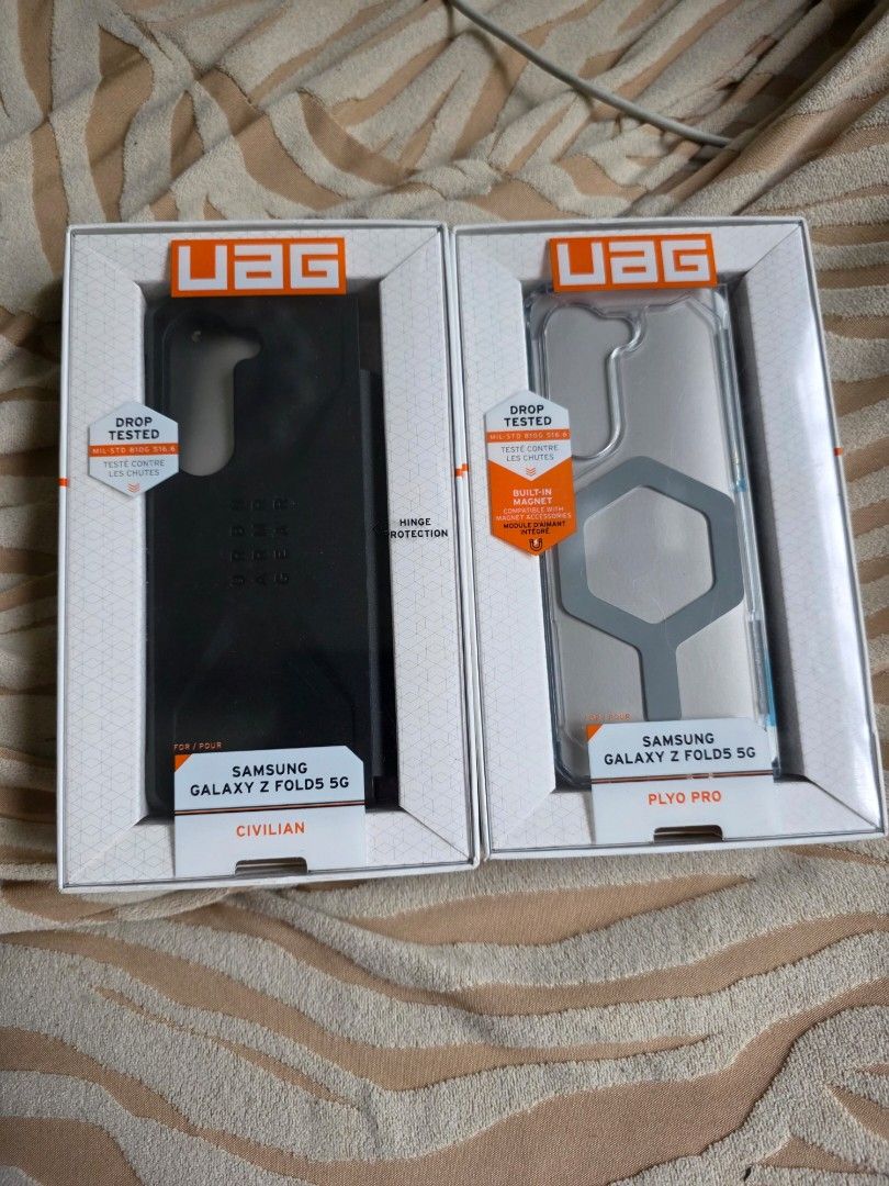 Uag case for samsung fold 5 (Category: Cases & Sleeves) located in Las Pinas. Submitted by jhered (Listing ID 1392182818, Image 1). Description: Sale Brandnew Original Sale for 1500 Las pinas area.