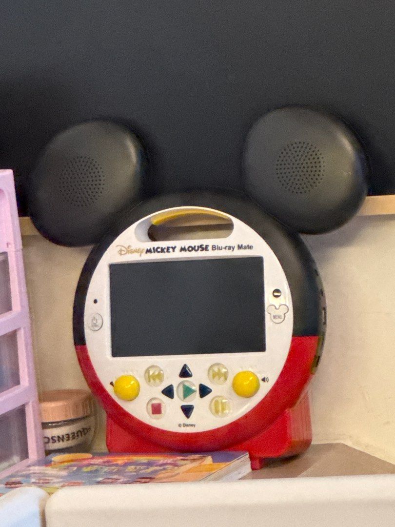 【美品】Disney Mickey Mouse Blu-ray Mate World Family Disney Mickey Mouse Blu-ray Mate 藍光DVD CD播放器