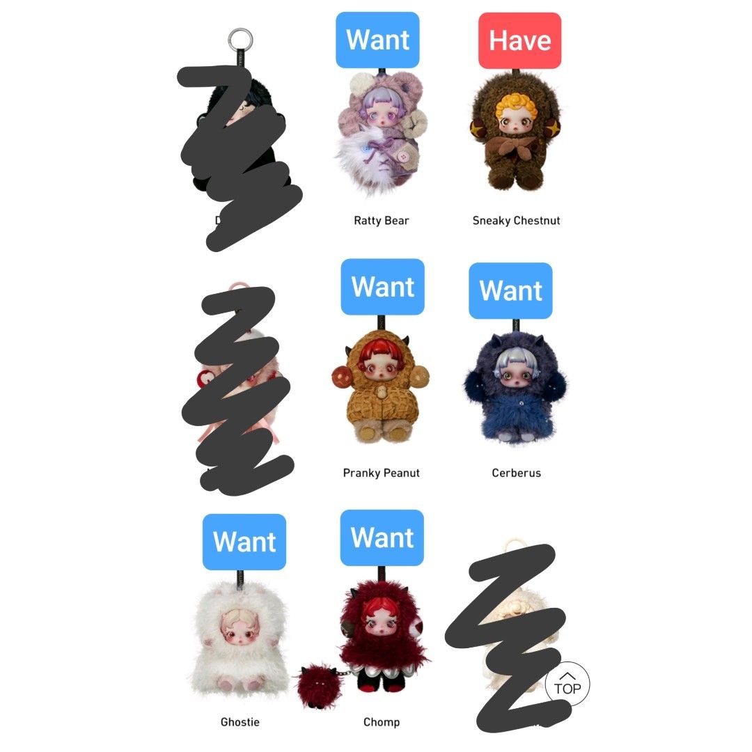 スカルパンダ Ratty Bear Cerberus Moldy muffin SKULLPANDA スカル