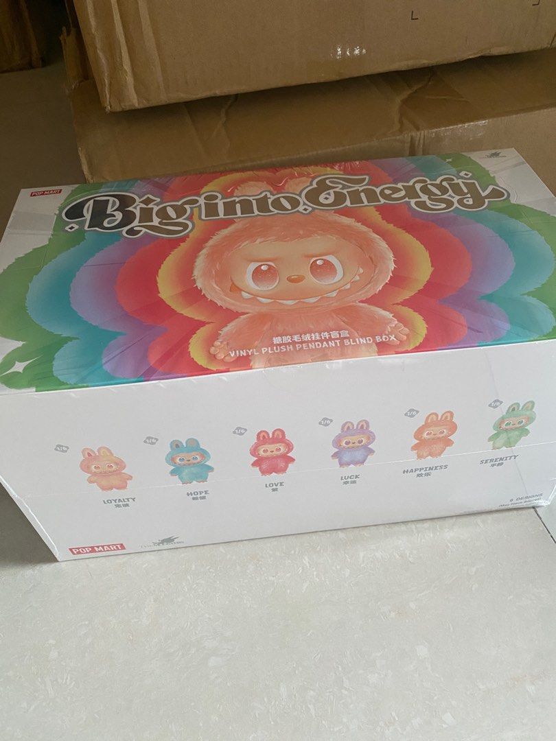 100% Authentic Labubu v3 Big into Energy (Category: Designer & Blind Box Toys) located in Marikina City. Submitted by tin.dera (Listing ID 1392417386, Image 3). Description: All items are on hand! **All characters still available (one of each) ❌LOYALTY.