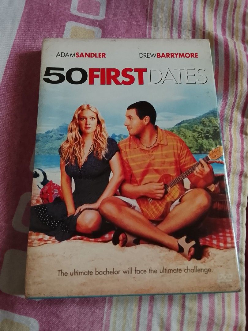 50 First Dates DVD (Category: CDs & DVDs) located in Mauban. Submitted by danielpasamba (Listing ID 1392360240, Image 1). Description: A great Adam Sandler Movie, good as new..