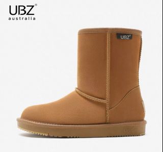 冬天 咖啡色 加絨 加厚中筒 雪地靴雪靴 boots64246850455427110