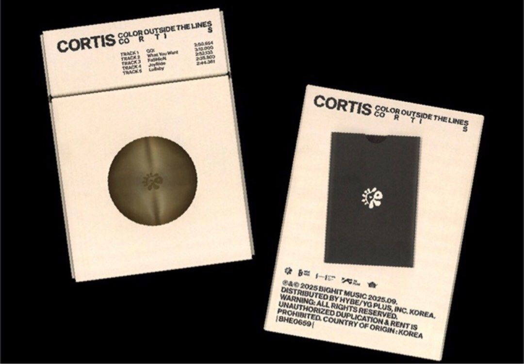 CORTIS Singing Bowl ver. 新品未開封 CORTIS Color Outside The Lines (Singing Bowl Ver.) – Poptheshop