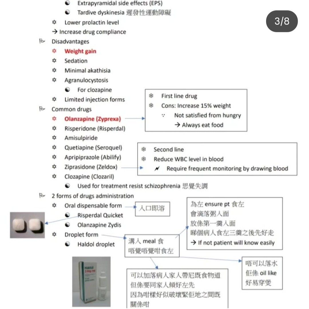 香港中文大學Year 4 Sem 1 Psychiatry NURS3153 護理nursing Notes (127頁) $160up,  興趣及遊戲, 書本& 文具, 教科書- Carousell