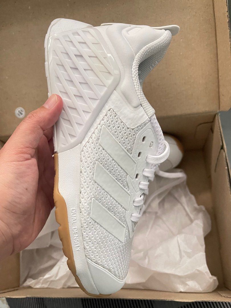 ADIDAS DROPSET 3 WEIGHT LIFTING TRAINING SHOES (Category: Sneakers) located in Naga. Submitted by wardrobepass (Listing ID 1392328008, Image 3). Description: Bought last September 7, 2025 at Adidas Glorietta 3 RFS: Just recently bought metcons.