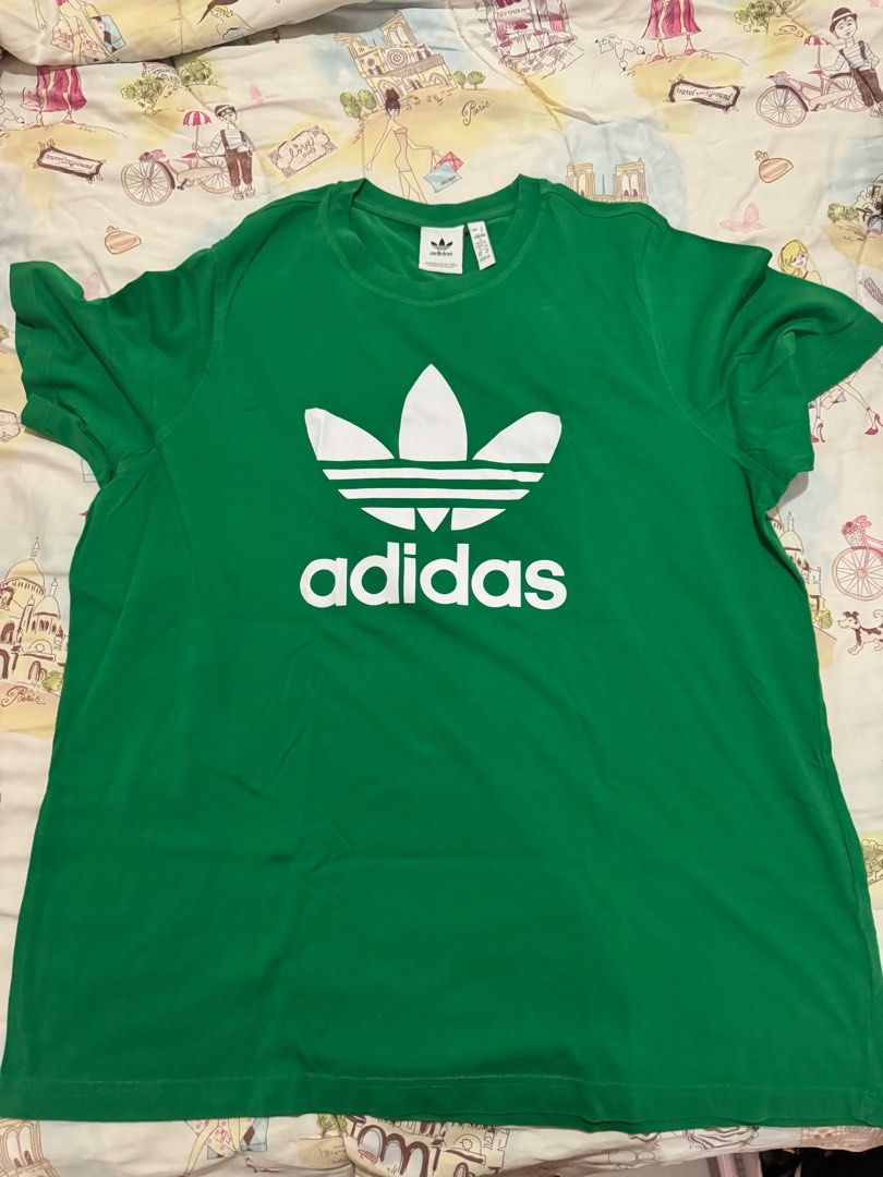 AUTHENTIC ADIDAS XL GREEN TSHIRT (Category: Tshirts & Polo Shirts ) located in Malabon City. Submitted by solijustuff (Listing ID 1392371769, Image 1). Description: Like new!!! Actually almost brand new just no tags you can see the condition based on the photos :)) Willing to nego but not too much as this is for my Dog’s funds.