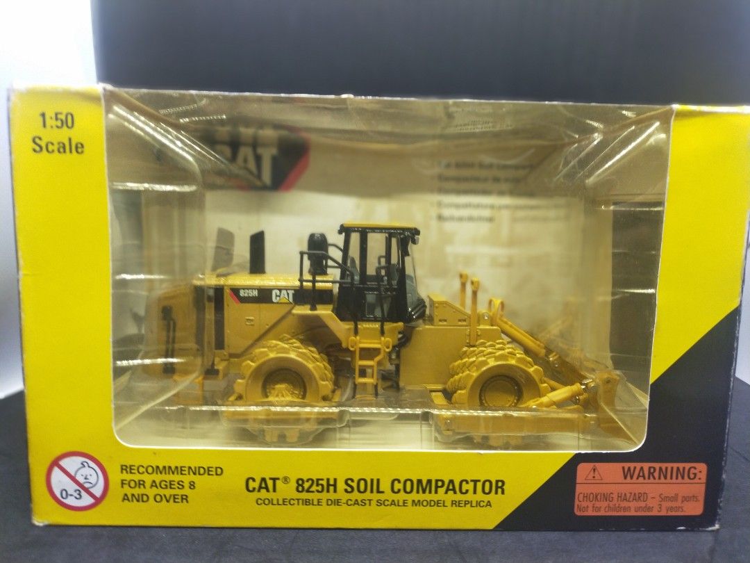 CAT Soil Compactor diecast 1:50 diecast (Category: Vehicle & Diecast Models) located in Manila. Submitted by noelgre (Listing ID 1392341340, Image 1). Description: Soil Compactor - 3,500 php Unopened (di pa nabuksan) Displayed only SF c/o by buyer Lalamove LBC MODE OF PAYMENT: Gcash BPI Bank deposit Location: sampaloc manila Meet up (morning to 4pm) 7 11 dimasalang Frapatea maceda Kfc espana corner maceda 7 11 near Blumentritt LRT sm san lazaro.