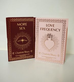 Charlotte Tilbury đ$40 each 1.5ml x2 scent â
ď¸ More Sex â
ď¸ Love Frequency EDP Unisex Perfume Perfume Board Perfume Strip âĄď¸ Note Price each below64204534634626110
