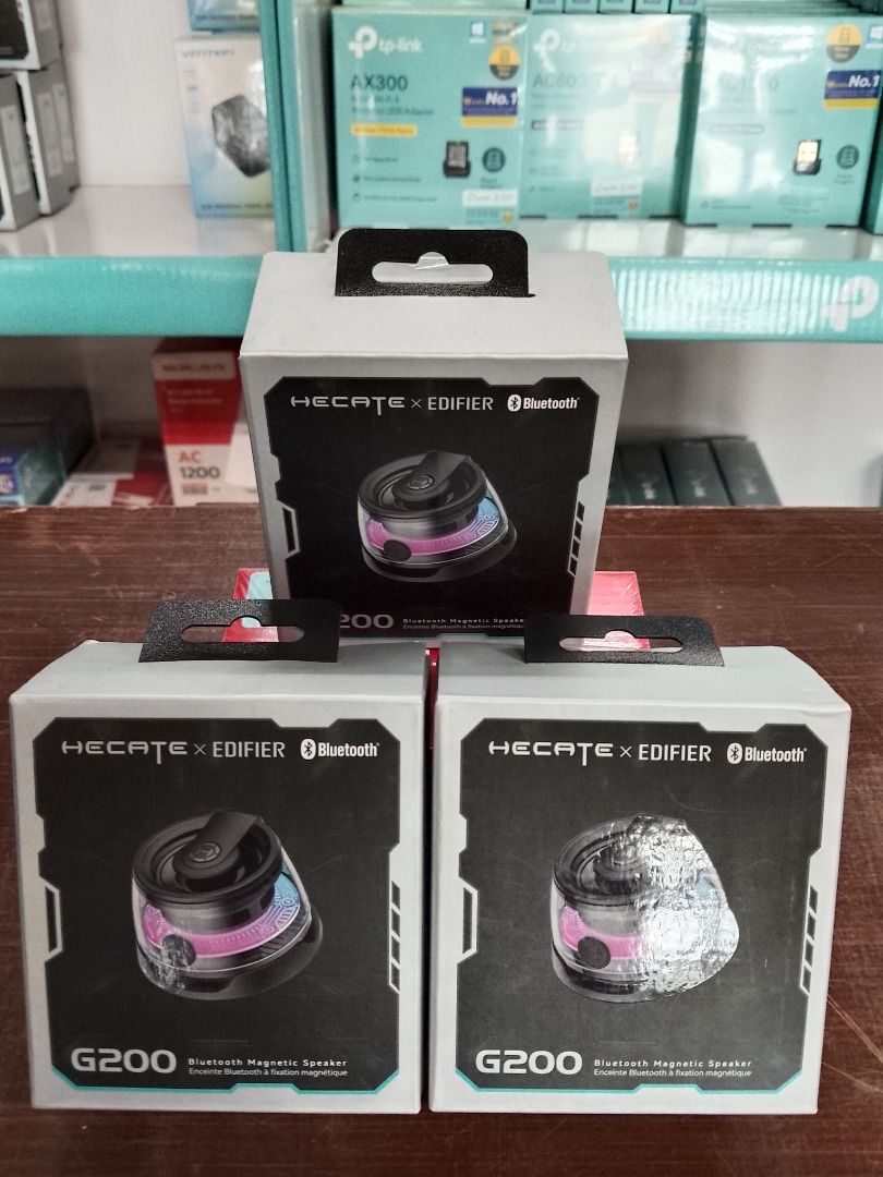Edifier G200 Magnetic Bluetooth Speaker (Category: Soundbars, Speakers & Amplifiers) located in Pasig City. Submitted by technofuseofficial (Listing ID 1392356278, Image 2). Description: Edifier G200 Magnetic Bluetooth Speaker Brand New and Original Items Store Location: 4F Unit 402, 604 Shaw Boulevard, Barangay Kapitolyo, Pasig City Same Day Delivery: - Lalamove delivery within Metro Manila - For walk-ins: Always PM first for item availability -