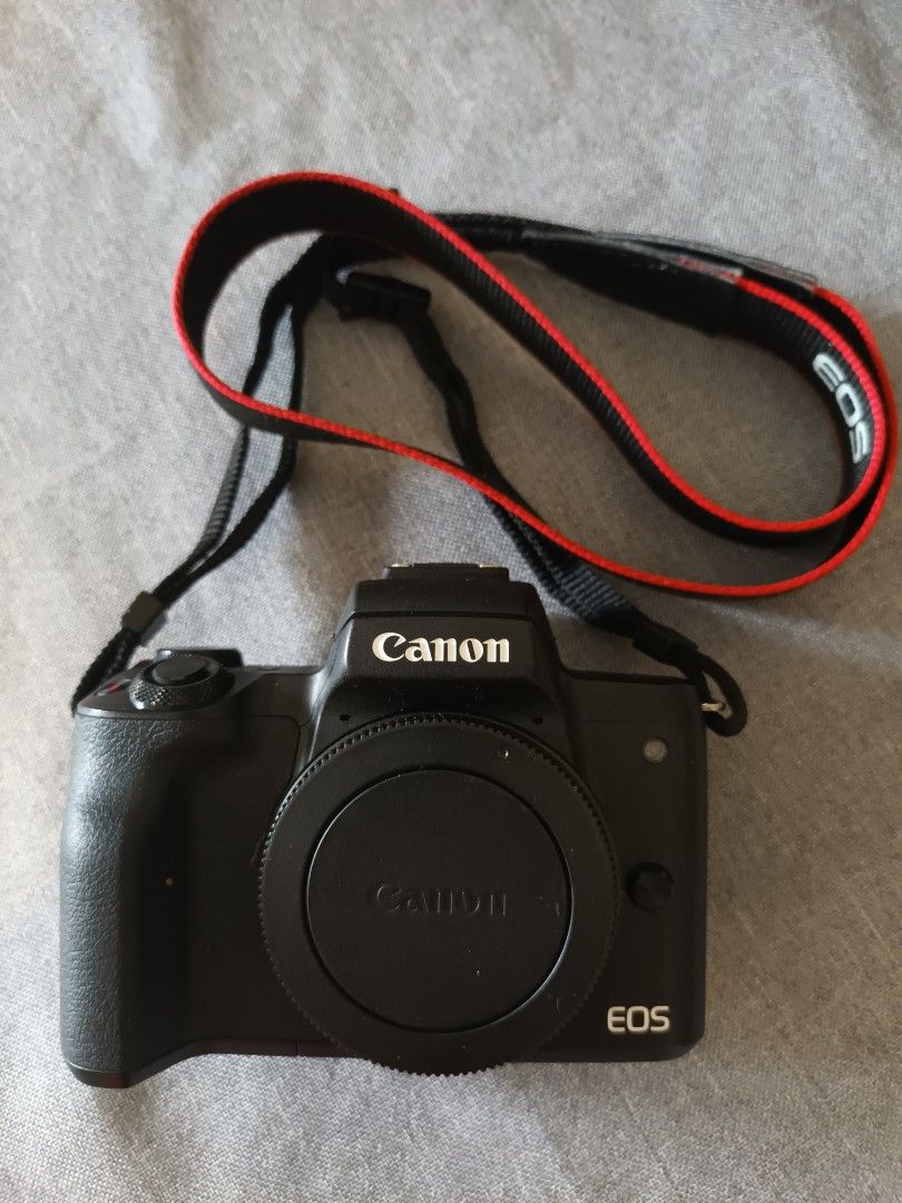 [FOR RENT] Canon EOS M50 (Category: Cameras) located in Santa Rosa. Submitted by satsuhachi (Listing ID 1392382866, Image 1). Description: Prices: PHP 450/day (daily) PHP 350/day (weekly) PHP 100 additional battery Inclusions: -Canon EOS M50 Camera Body -15-45mm Camera Lens -Lens cover -Vanguard Camera Bag -Battery Charger -File Transfer Cable (USB Micro to USB Type A) For more information, please contact me within thr Carousell app. Thank you :)