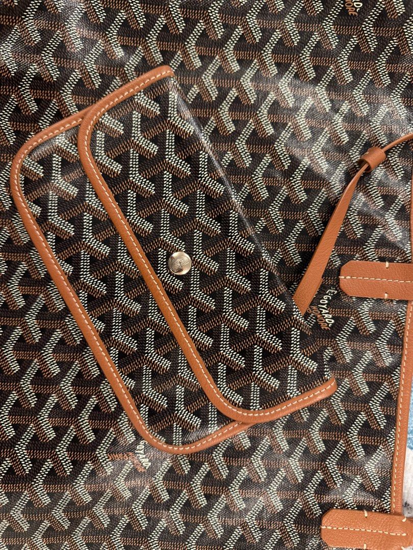 Goyard St. Louis PM (Category: Luxury Bags & Wallets) located in Leyte. Submitted by mrsgeee (Listing ID 1392387016, Image 2). Description: Barely used With dust bag Only flaw: ink mark inside .