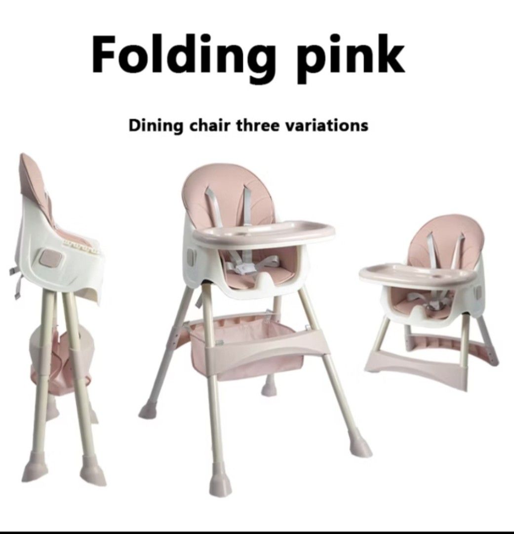 High chair for baby with Adjustable Tray Detachable Legs Baby high chair feeding foldable (Category: Baby High Chairs) located in Taytay. Submitted by yanie078 (Listing ID 1392451561, Image 1). Description: Product: Baby high chair with adjustable height and detachable legs Material: PP plastic, rubber, stainless steel Size: (6 months - 36 months baby can use） Model: foldable.