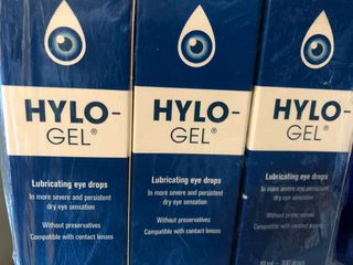HYLO-GEL Lubricating Eye Drops No Preservatives 潤滑眼藥水 不含防腐劑 德國 海露潤眼液 10ml64231700385025110