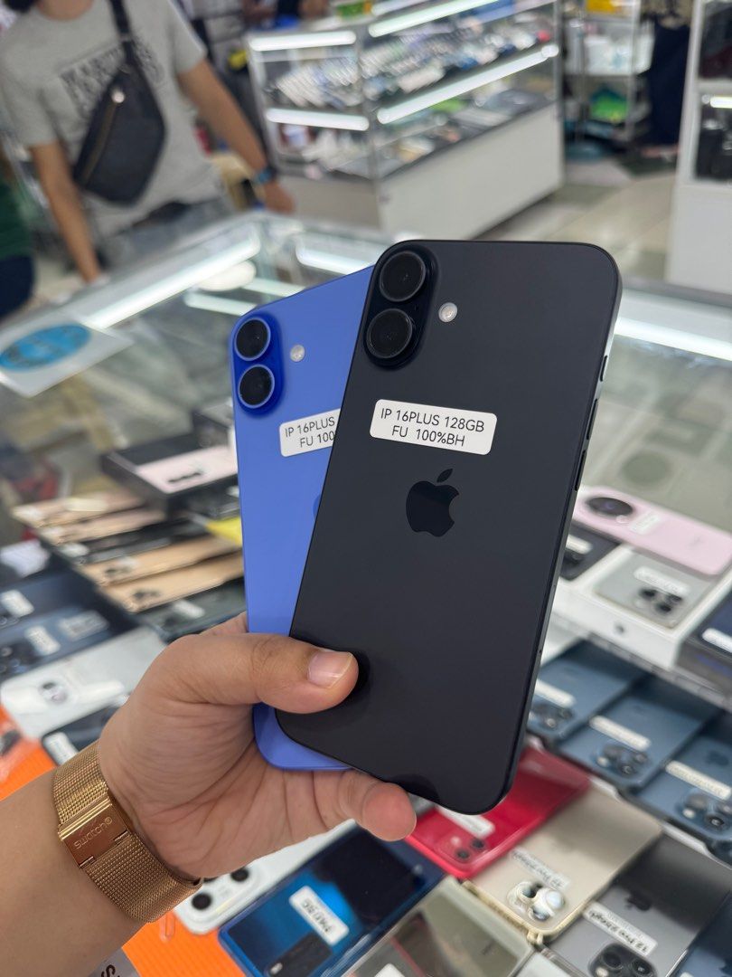 Iphone 16+ 128gb FU NTC No issue (Category: iPhone 16 Series) located in San Juan City. Submitted by javedsgadgetshop (Listing ID 1392469023, Image 3). Description: INSTALLMENT OPTIONS : SPAY LATER / GGIVES / CREDIT CARD! WE BUY AND SELL SO PWEDE MAGBINTA OR SWAP ! Quick Specs : 💵 Iphone 16 Plus •128gb •NTC Variant •98-100% batt health •Factory Unlock •95% Smoothness •No hidden issue | No Repaired •100% Authentic | Not Refurbished •w/ OEM Charge