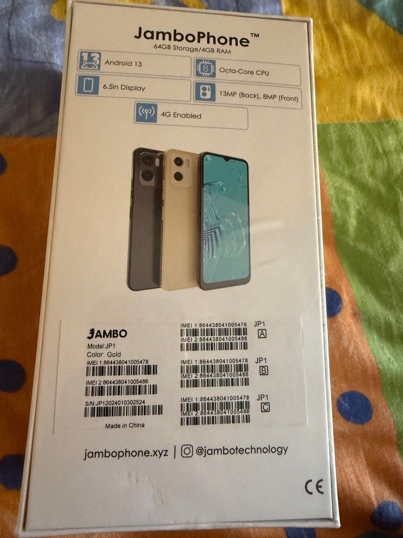 JAMBO PHONE, 手提電話, 手機, 其他手機- Carousell