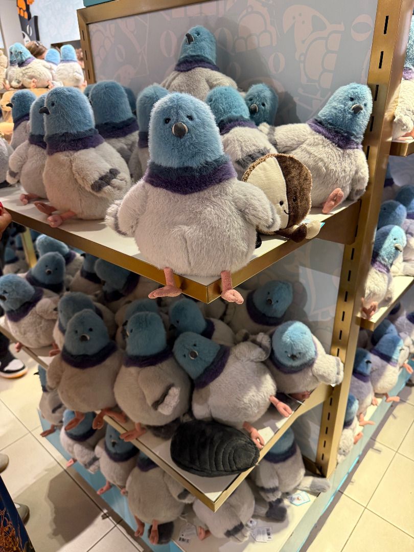 Jellycat NYC Exclusive Strutton Pigeon / Oatus Bear, Toys ...