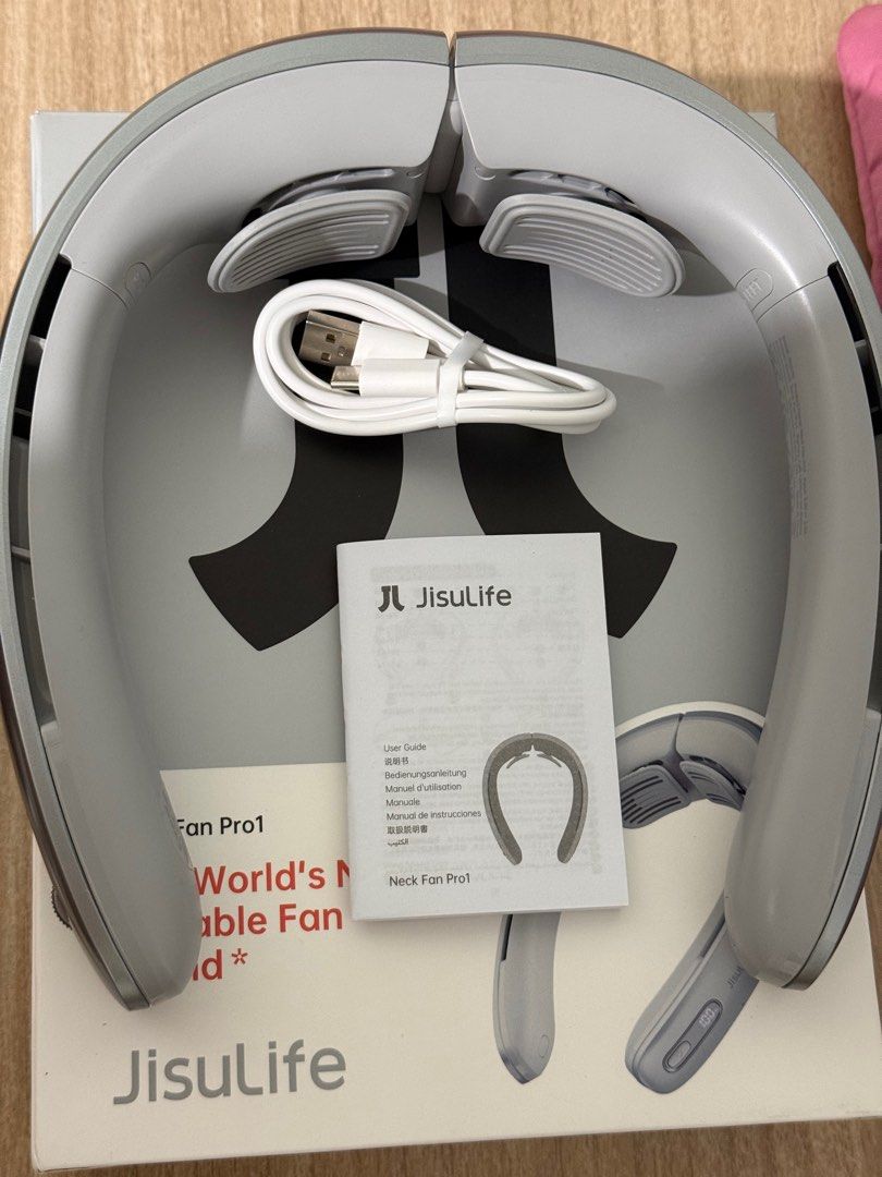 JisuLife Neck Fan Pro 1 (Category: Fans) located in Manila. Submitted by jj11662 (Listing ID 1392404157, Image 3). Description: Adjustable JisuLife Neck Fan Original!!! with box, charger and manual inside ₱ 2,299 original price!! (slide the pictures for more info and details) Perfect for students or commuters para less hassle! rfs: di masyado nagagamit.