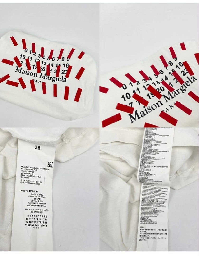 MAISON MARGIELA (Category: Activewear) located in Manila. Submitted by draftdrops (Listing ID 1392347939, Image 2). Description: . ⚡️ Size - Large ⚡ Inches - Width 20.5” ⚡ Inches - Length 29.5” ⚡️ Very good Condition ⚡️ ⬅️Swipe to see Detailed photos ⚡️ No issue ..