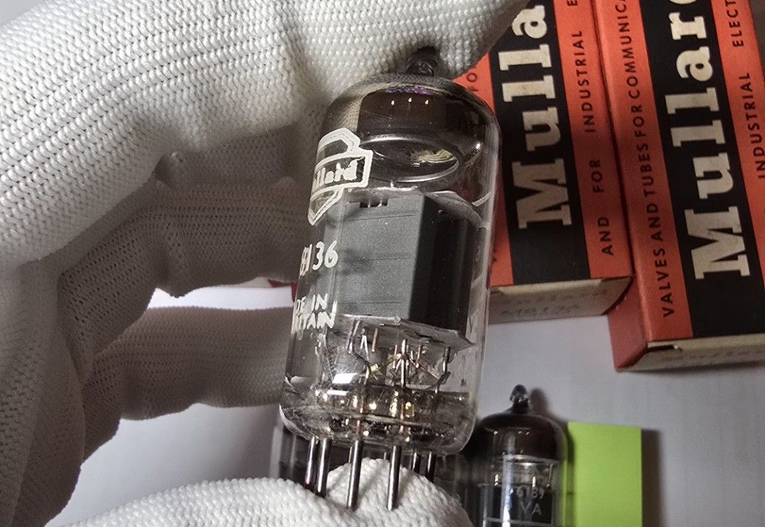 Mullard M8136 CV4003 12AU7 ECC82真空管, 音響器材, 其他音響配件及
