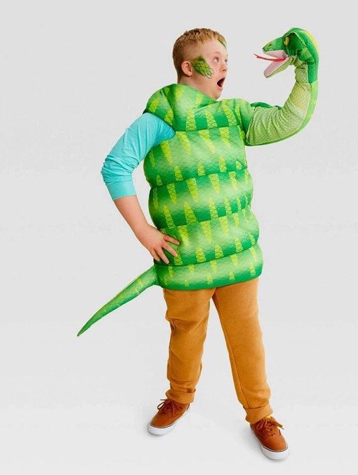 NEW Snake Halloween Padded Costume (Category: Babies & Kids Fashion) located in Cagayan de Oro. Submitted by sethmarko27 (Listing ID 1392449381, Image 1). Description: NEW Snake Halloween Padded Costume One size for boys costume. .
