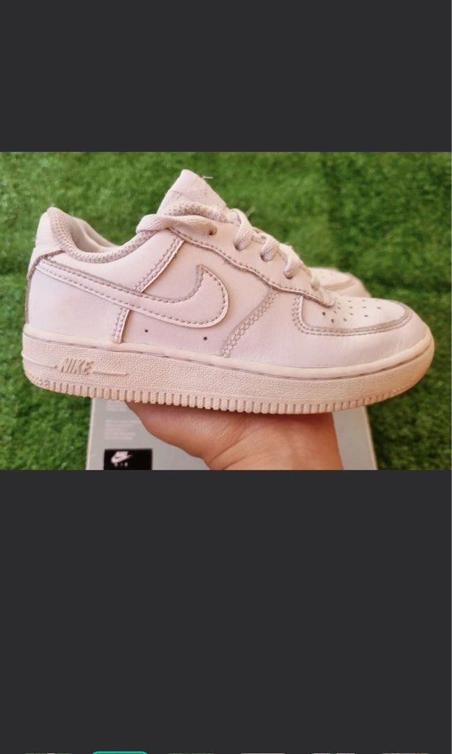 Nike AF1 US11C|Eur28|17cm (Category: Babies & Kids Fashion) located in Danao, Cebu. Submitted by altheaprelovedcorner (Listing ID 1392359685, Image 3). Description: .