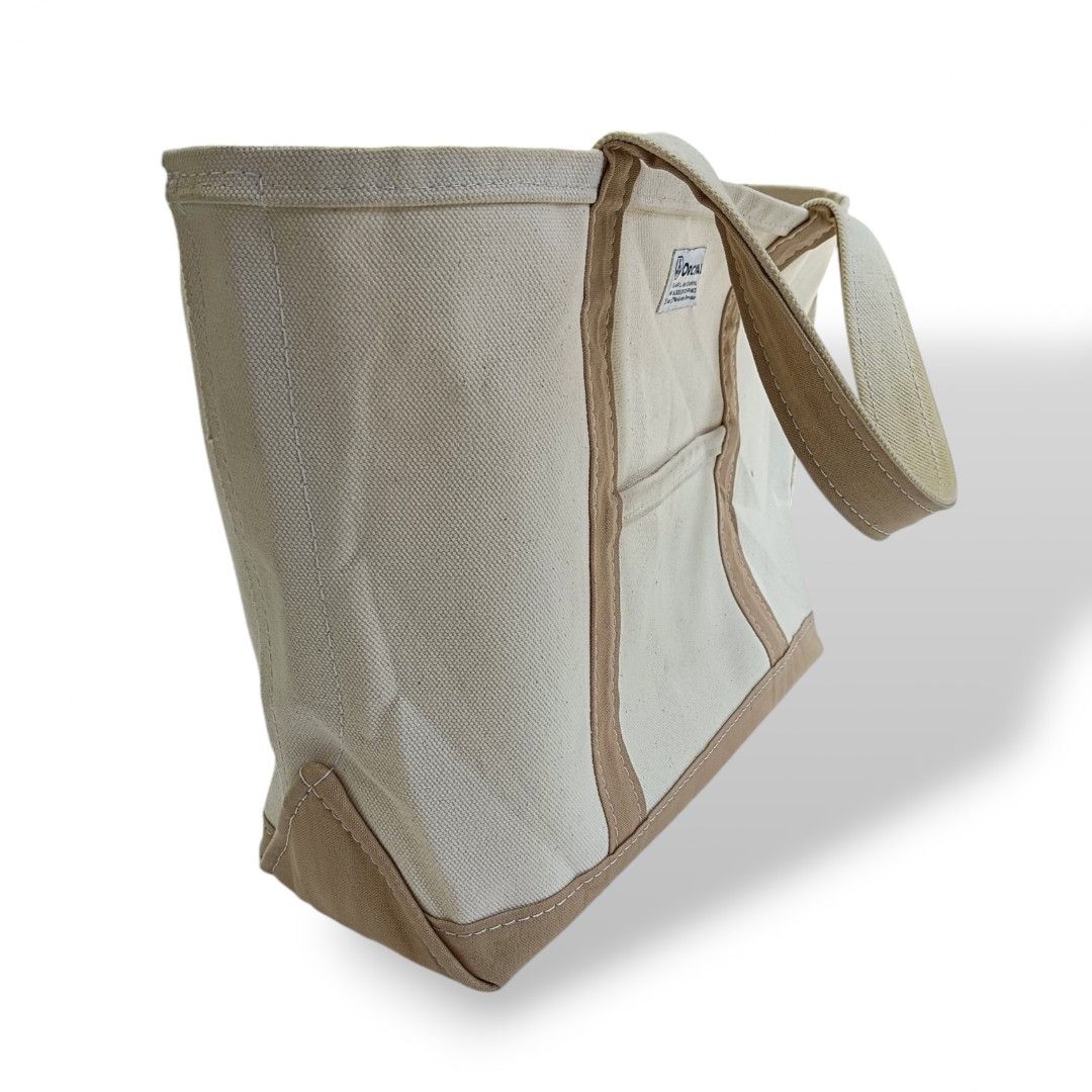 Orcival Japan Canvas Tote Bag (Category: Luxury Bags & Wallets) located in Davao. Submitted by jecks9 (Listing ID 1392368207, Image 3). Description: width: 14 inch length: 11 inch sides: 5 inch base: 5 inch verygood condition 9.5/10 colorate dirt/stain see photos for details still presentable to use MAKE OFFER 📌.