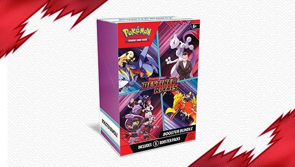 destined rivals sealed booster box case Pokemon TCG SV10 Destined Rivals Sleeved Booster Case Box 144 Sleeved Packs  New