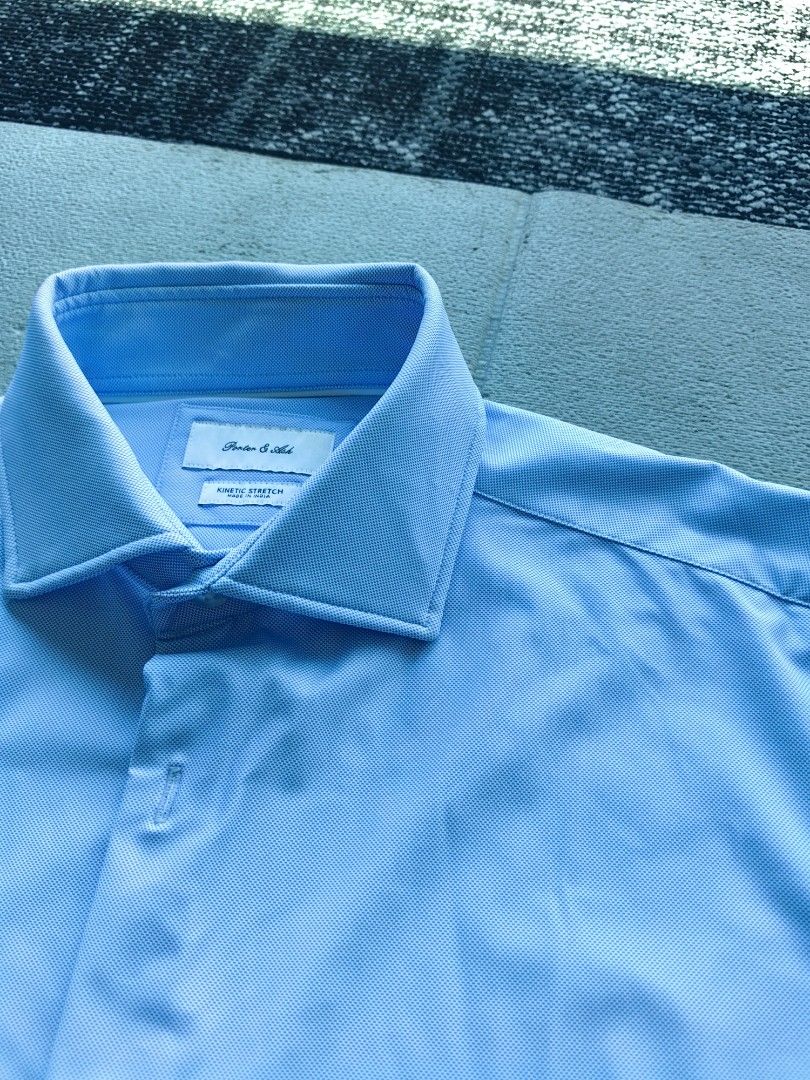 porter and ash kinetic stretch dress shirt Porter & Ash, Kinetic Stretch, Large